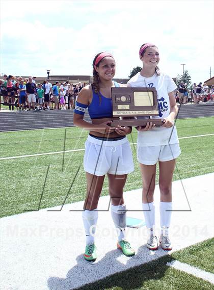 Thumbnail 2 in Kapaun Mt. Carmel vs Bishop Carroll (KSHSAA 5A Third Place) photogallery.