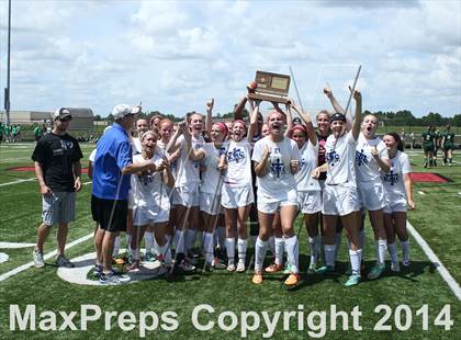 Thumbnail 2 in Kapaun Mt. Carmel vs Bishop Carroll (KSHSAA 5A Third Place) photogallery.