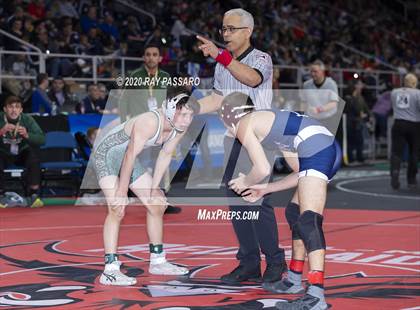 Thumbnail 2 in NYSPHSAA Wrestling Championships - Pigtails and Preliminaries photogallery.