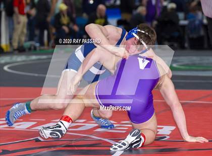Thumbnail 3 in NYSPHSAA Wrestling Championships - Pigtails and Preliminaries photogallery.