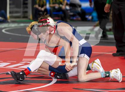 Thumbnail 2 in NYSPHSAA Wrestling Championships - Pigtails and Preliminaries photogallery.