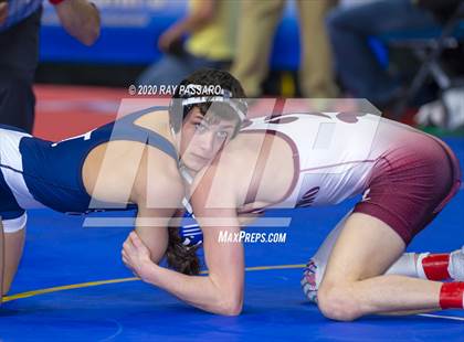 Thumbnail 2 in NYSPHSAA Wrestling Championships - Pigtails and Preliminaries photogallery.