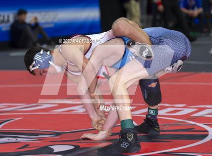 Thumbnail 2 in NYSPHSAA Wrestling Championships - Pigtails and Preliminaries photogallery.