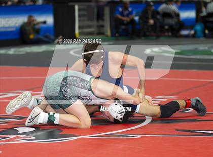 Thumbnail 2 in NYSPHSAA Wrestling Championships - Pigtails and Preliminaries photogallery.