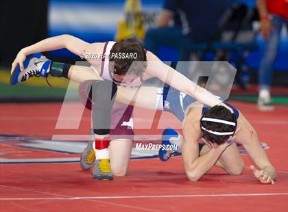 Thumbnail 2 in NYSPHSAA Wrestling Championships - Pigtails and Preliminaries photogallery.
