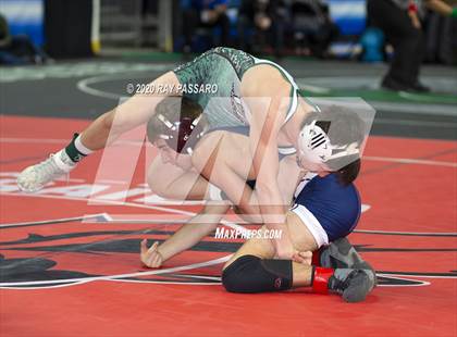 Thumbnail 1 in NYSPHSAA Wrestling Championships - Pigtails and Preliminaries photogallery.