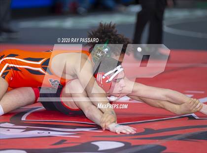 Thumbnail 2 in NYSPHSAA Wrestling Championships - Pigtails and Preliminaries photogallery.