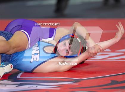 Thumbnail 2 in NYSPHSAA Wrestling Championships - Pigtails and Preliminaries photogallery.