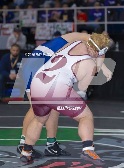Thumbnail 2 in NYSPHSAA Wrestling Championships - Pigtails and Preliminaries photogallery.