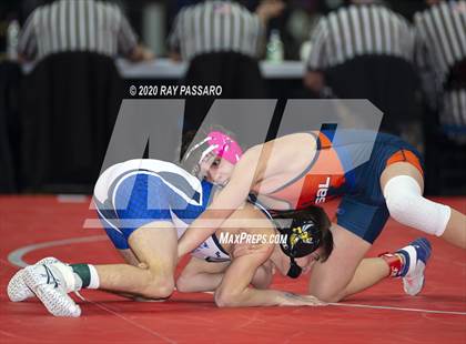 Thumbnail 3 in NYSPHSAA Wrestling Championships - Pigtails and Preliminaries photogallery.