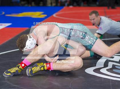 Thumbnail 1 in NYSPHSAA Wrestling Championships - Pigtails and Preliminaries photogallery.