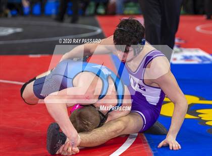Thumbnail 2 in NYSPHSAA Wrestling Championships - Pigtails and Preliminaries photogallery.