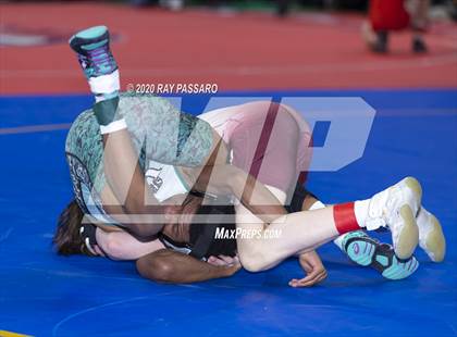 Thumbnail 3 in NYSPHSAA Wrestling Championships - Pigtails and Preliminaries photogallery.