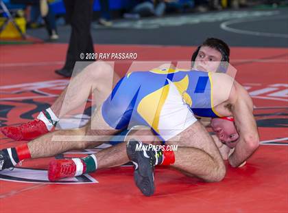 Thumbnail 3 in NYSPHSAA Wrestling Championships - Pigtails and Preliminaries photogallery.
