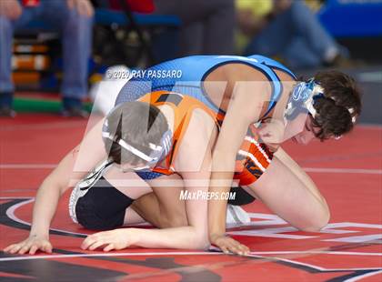 Thumbnail 2 in NYSPHSAA Wrestling Championships - Pigtails and Preliminaries photogallery.