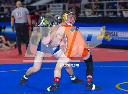 Thumbnail 2 in NYSPHSAA Wrestling Championships - Pigtails and Preliminaries photogallery.