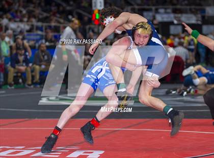 Thumbnail 2 in NYSPHSAA Wrestling Championships - Pigtails and Preliminaries photogallery.
