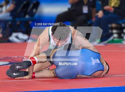 Thumbnail 3 in NYSPHSAA Wrestling Championships - Pigtails and Preliminaries photogallery.