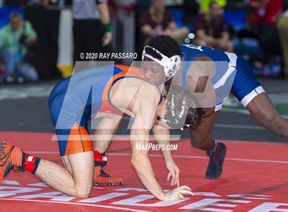 Thumbnail 2 in NYSPHSAA Wrestling Championships - Pigtails and Preliminaries photogallery.