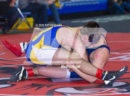Thumbnail 2 in NYSPHSAA Wrestling Championships - Pigtails and Preliminaries photogallery.