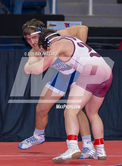 Thumbnail 2 in NYSPHSAA Wrestling Championships - Pigtails and Preliminaries photogallery.