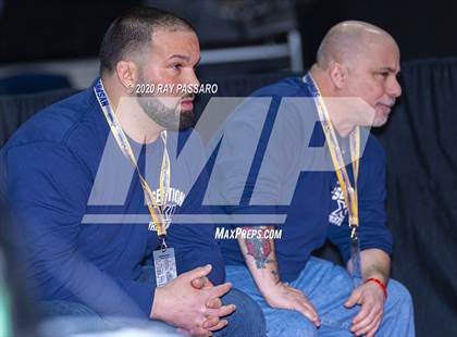 Thumbnail 1 in NYSPHSAA Wrestling Championships - Pigtails and Preliminaries photogallery.