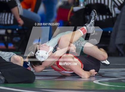 Thumbnail 1 in NYSPHSAA Wrestling Championships - Pigtails and Preliminaries photogallery.