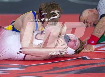 Thumbnail 2 in NYSPHSAA Wrestling Championships - Pigtails and Preliminaries photogallery.