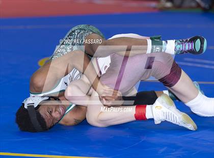 Thumbnail 2 in NYSPHSAA Wrestling Championships - Pigtails and Preliminaries photogallery.