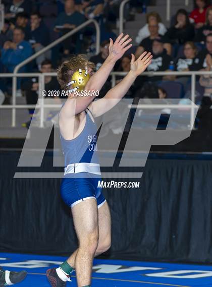 Thumbnail 2 in NYSPHSAA Wrestling Championships - Pigtails and Preliminaries photogallery.