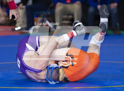 Thumbnail 1 in NYSPHSAA Wrestling Championships - Pigtails and Preliminaries photogallery.