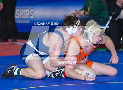 Thumbnail 3 in NYSPHSAA Wrestling Championships - Pigtails and Preliminaries photogallery.