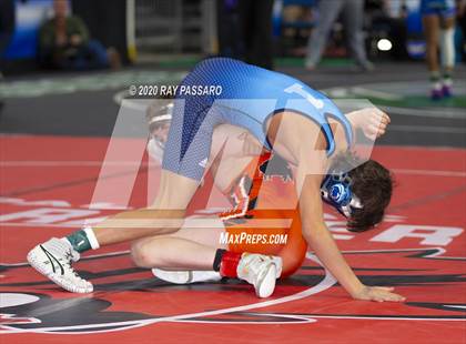 Thumbnail 3 in NYSPHSAA Wrestling Championships - Pigtails and Preliminaries photogallery.
