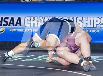Thumbnail 2 in NYSPHSAA Wrestling Championships - Pigtails and Preliminaries photogallery.
