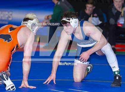 Thumbnail 2 in NYSPHSAA Wrestling Championships - Pigtails and Preliminaries photogallery.
