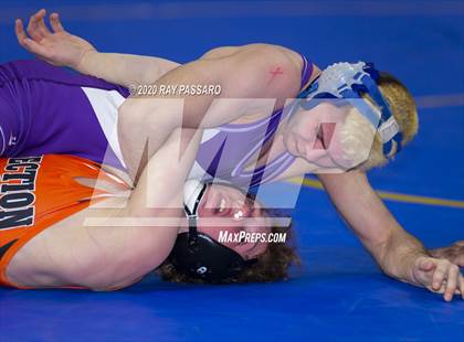Thumbnail 3 in NYSPHSAA Wrestling Championships - Pigtails and Preliminaries photogallery.