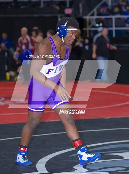 Thumbnail 1 in NYSPHSAA Wrestling Championships - Pigtails and Preliminaries photogallery.