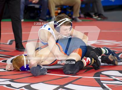 Thumbnail 2 in NYSPHSAA Wrestling Championships - Pigtails and Preliminaries photogallery.