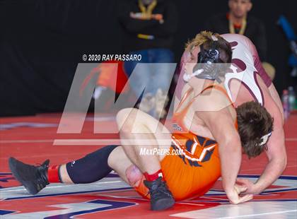 Thumbnail 3 in NYSPHSAA Wrestling Championships - Pigtails and Preliminaries photogallery.