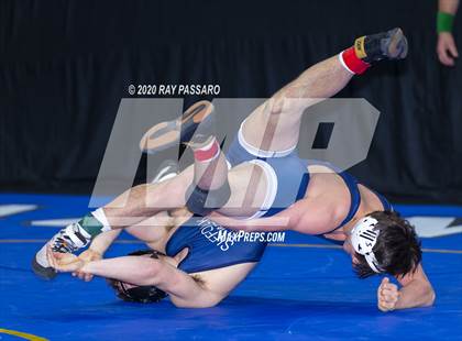 Thumbnail 1 in NYSPHSAA Wrestling Championships - Pigtails and Preliminaries photogallery.
