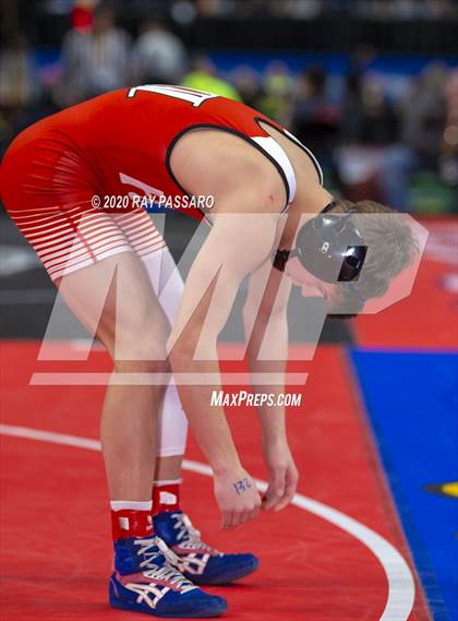 Thumbnail 3 in NYSPHSAA Wrestling Championships - Pigtails and Preliminaries photogallery.