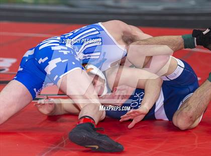 Thumbnail 2 in NYSPHSAA Wrestling Championships - Pigtails and Preliminaries photogallery.