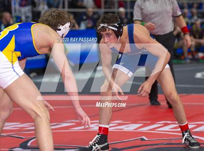 Thumbnail 3 in NYSPHSAA Wrestling Championships - Pigtails and Preliminaries photogallery.
