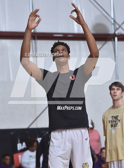 Thumbnail 1 in Holly Springs @ Trinity Academy (Phenom Hoops City of Oaks Showcase) photogallery.