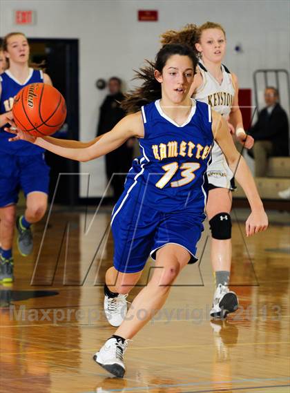Thumbnail 3 in Keystone vs. Johnsonburg (PIAA District IX A  Consolation) photogallery.