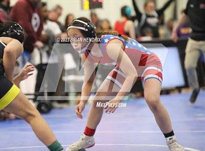 Thumbnail 1 in NCHSAA Women's Wrestling Invitational 2023 photogallery.
