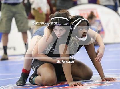 Thumbnail 1 in NCHSAA Women's Wrestling Invitational 2023 photogallery.