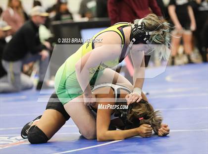 Thumbnail 1 in NCHSAA Women's Wrestling Invitational 2023 photogallery.