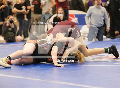 Thumbnail 2 in NCHSAA Women's Wrestling Invitational 2023 photogallery.