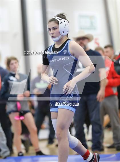Thumbnail 1 in NCHSAA Women's Wrestling Invitational 2023 photogallery.
